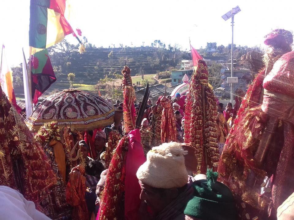 बैतडीको निङ्गलाशैनी भगवती मन्दिरमा जात्रा शुरु 